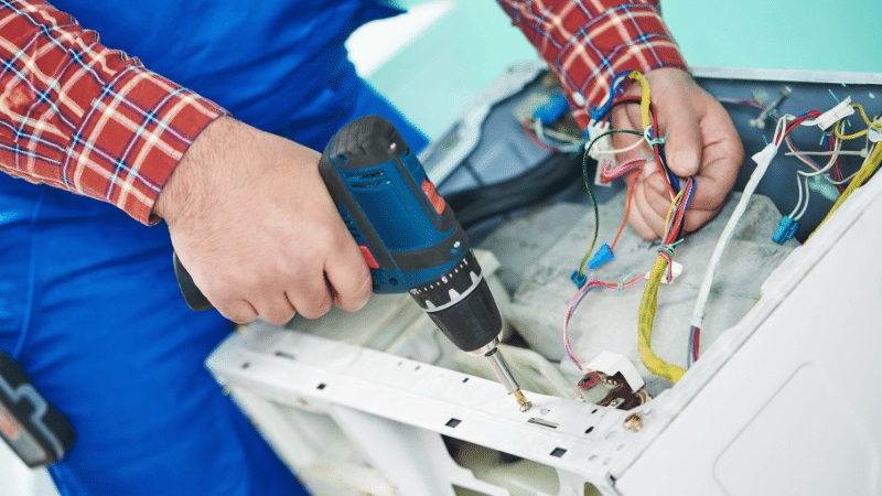 Demirci Gorenje Gorenje çamaşır makinesi kart tamiri – Su almama arızası orijinal parça ile giderildi. - Teknik servis örneği